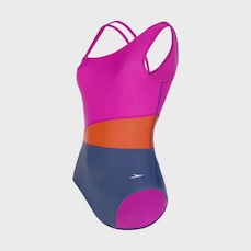 Maiô Body Feminino Speedo Assimétrico Recorte
