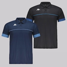Camisa Polo Kappa Obvious - 2 unidades - Masculina