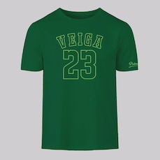 Camiseta FutFanatics do Palmeiras Veiga 23 Masculina