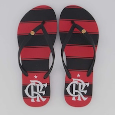 Chinelo FutFanatics do Flamengo Manto I 2025 Feminino