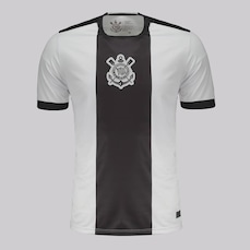 Camisa FutFanatics do Corinthians Branca e Preta