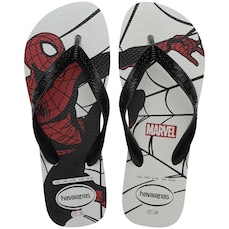 Chinelo Havaianas Top Marvel Logomania Infantil