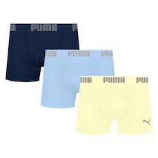 Kit 3 Cuecas Puma Boxer Sem Costura Masculina