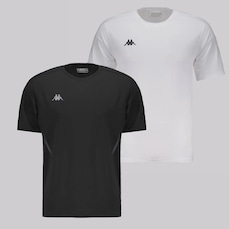 Kit de 2 Camisas Kappa Tully Masculina