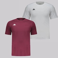 Kit 2 Camisas Kappa Lawson Masculinas