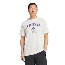 Camiseta Masculina Adidas Estampada Gráfica Heritage