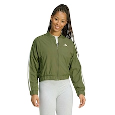 Jaqueta Feminina adidas Bomber 3 Stripes