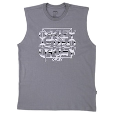 Camiseta Regata Oakley B1B Melted Metal Tank Masculina