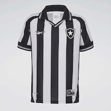 Camisa do Botafogo I 2025 Reebok Infantil