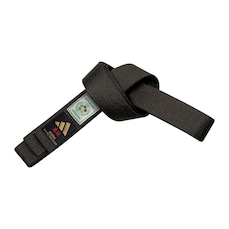 Faixa Preta de Judô adidas Elite logo Dourado com Selo IJF Approved