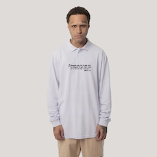 Camisa Polo Masculina MCD Manga Longa Salmo 91