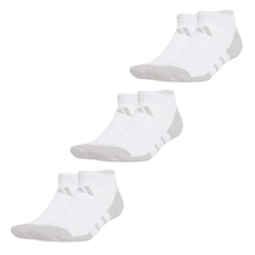 Meias Cano Baixo adidas Essentials - 3 pares - Masculina