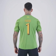 Camisa do Fluminense Verde Goleiro 2024 1 Fábio Umbro Masculina