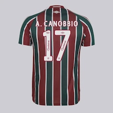 Camisa do Fluminense I 2025 17 A. Canobbio Umbro Masculina