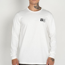 Camiseta Masculina RVCA Manga Longa VA RVCA Bem WT25
