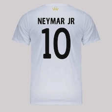 Camisa do Santos Logo 10 Neymar FutFanatics Infantil