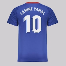 Camisa Barcelona Dryfit 10 Lamine Yamal FutFanatics Masculina