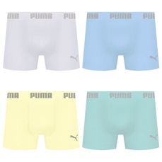 Cueca Boxer Sem Costura Puma - 4 unidades - Masculina