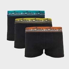 Cueca Boxer Zorba Color 870 - 3 unidades - Masculina