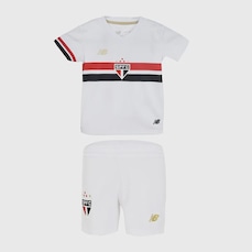 Kit Infantil de Uniforme de Futebol New Balance São Paulo I 25/26