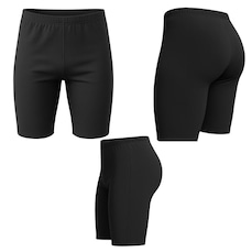 Kit De Bermuda para Ciclismo Masculina Fristyle Anti Assadura Lisa - 3 Unidades