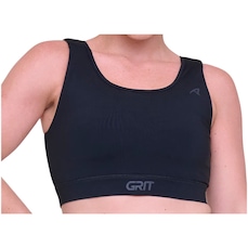 Top Authen Grit Bossa Ajustável 1 Bolso Reto Blackout Feminino