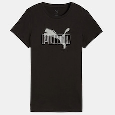 Camiseta Puma Feminina Essentials Logo Lab Algodão
