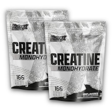 Kit 2x Creatina Monohydrate Pura 500g - Nutrex Research