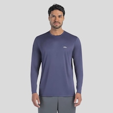 Camiseta Olympikus Essential Manga Longa Masculina
