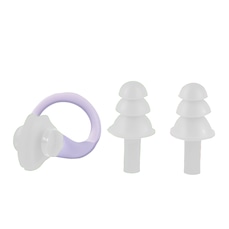 Kit Protetor De Ouvido Nasal E Anatômico Gold Sports