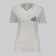 Camisa Do Santos Deslocar Feminina