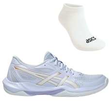 Kit Tênis ASICS GEL-Rocket 12 E Meia - Feminino