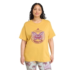 Camiseta Plus Size Feminina adidas FARM