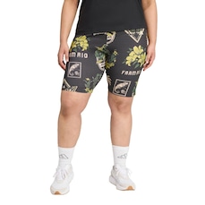 Short Plus Size Feminino adidas Ciclista FARM