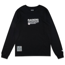Camiseta Masculina New Era Manga Longa NFL Las Vegas Raiders Style