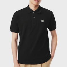 Camisa Polo Lacoste Original L.12.12 Noir