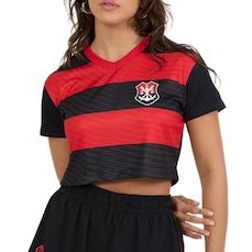 Camisa do Flamengo Cropped Movimentar Braziline - Feminina