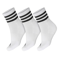 Meia adidas 3S C SPW Mid 41 Ao 43 - Pack Com 03 Pares