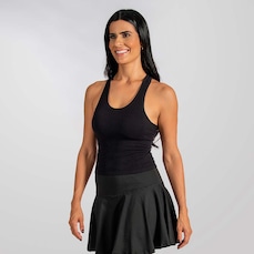 Camiseta Regata Feminina Canelada Fitness Treino Alma Genius