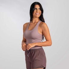 Camiseta Regata Feminina Canelada Fitness Treino Alma Genius
