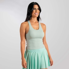 Camiseta Regata Feminina Canelada Fitness Treino Alma Genius