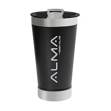 Copo Térmico Inox Com Tampa Abridor 500Ml Alma Genius