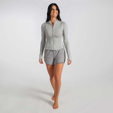 Short Duplo Feminino Fitness Sport Alma Genius