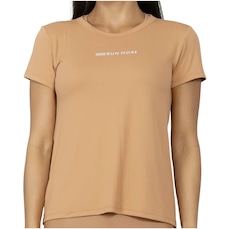 Camiseta T-Shirt Run More Decote Feminino