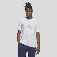 Camiseta adidas Grafica 90s 3-Bar Feminina