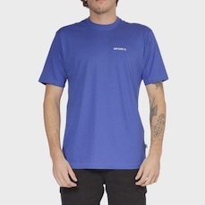 Camiseta Rip Curl Brand Icon Electric Cobalt