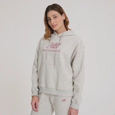 Blusão de Moletom Feminino New Balance Essentials