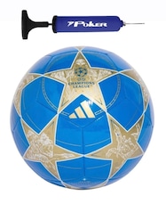 Kit Bola de Futebol de Campo Adidas UCL Champions League Club + Bomba de Ar