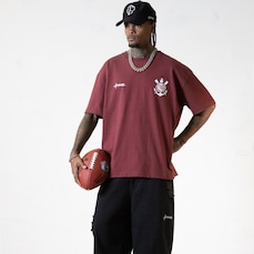 Camisa Corinthians Approve Trillab NFL Oversized Grená - Masculino