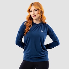 Camiseta Feminina Uv Manga Longa Térmica Performance Wear